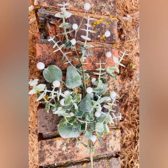 *Glitter Frosted Eucalyptus Spray, 24” - Picture 10 of 10